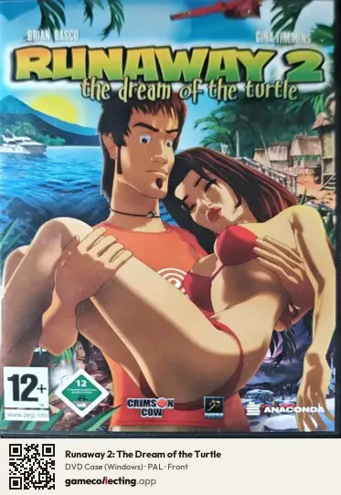 Runaway 2: The Dream of the Turtle Computer, PAL box front