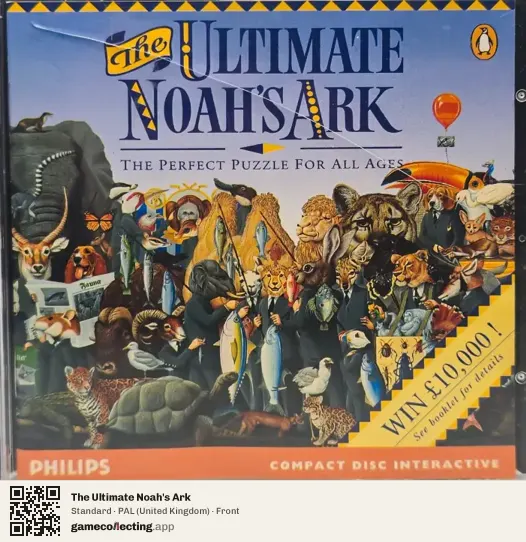 The Ultimate Noah's Ark Philips CD-i, United Kingdom box front