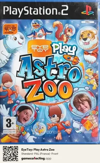 EyeToy: Play Astro Zoo PlayStation 2, France box front