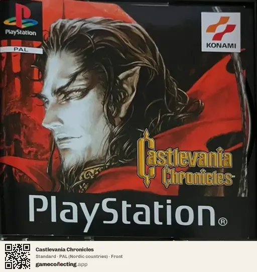 Castlevania Chronicles PlayStation, Nordic countries box front
