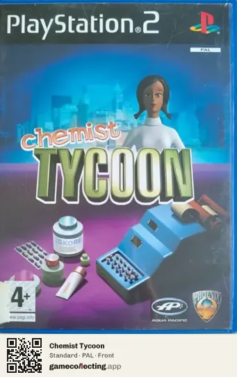 Chemist Tycoon PlayStation 2, PAL box front