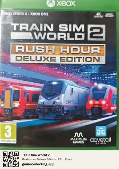 Train Sim World 2 Xbox Series X, PAL box front