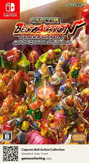 Capcom Belt Action Collection Nintendo Switch, Asia box front