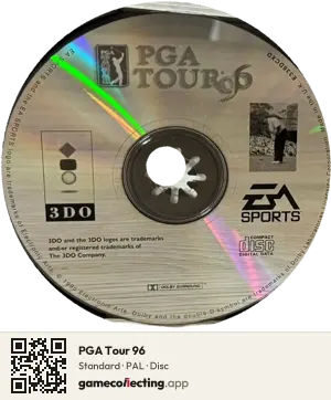 PGA Tour 96 3DO Interactive Multiplayer, PAL disc