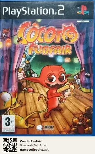 Cocoto Funfair PlayStation 2, PAL box front
