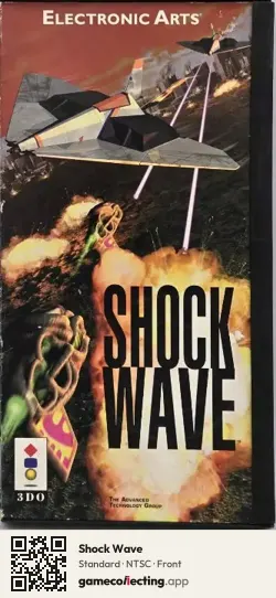 Shock Wave 3DO Interactive Multiplayer, NTSC box front