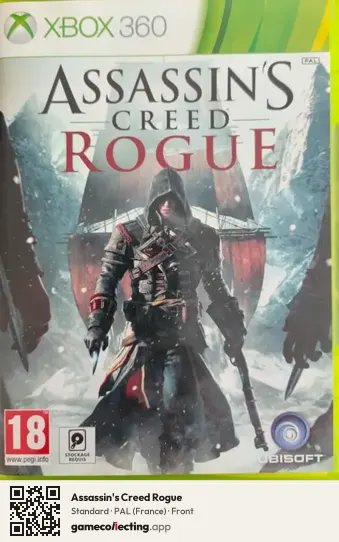 Assassin's Creed Rogue Xbox 360, France box front