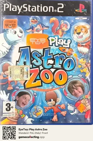 EyeToy: Play Astro Zoo PlayStation 2, Italy box front