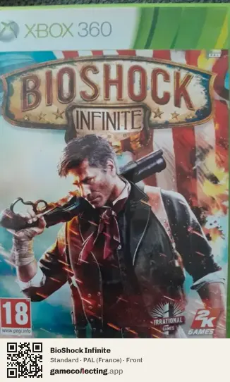 BioShock Infinite Xbox 360, France box front