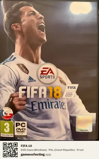 FIFA 18 Computer, Czech Republic box front