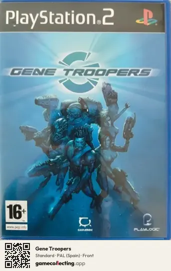 Gene Troopers PlayStation 2, Spain box front