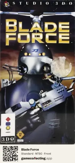Blade Force 3DO Interactive Multiplayer, NTSC box front