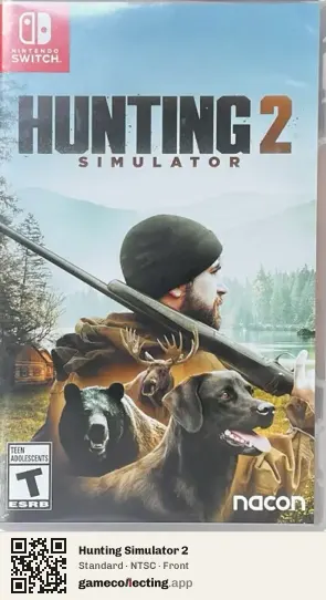 Hunting Simulator 2 Nintendo Switch, NTSC box front
