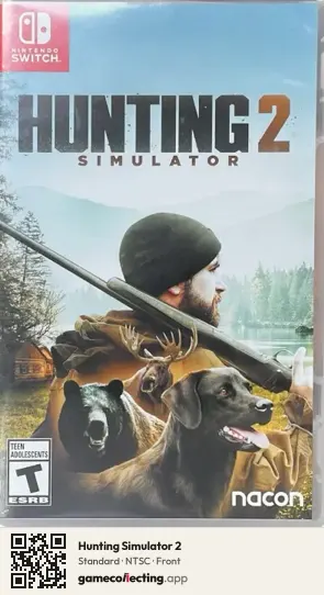 Hunting Simulator 2 Nintendo Switch, NTSC box front