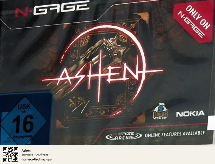 Ashen Nokia N-Gage, PAL box front