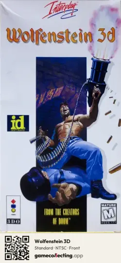 Wolfenstein 3D 3DO Interactive Multiplayer, NTSC box front
