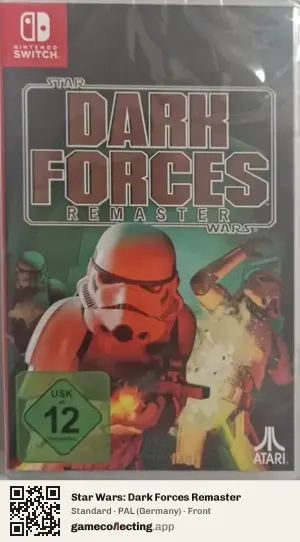 Star Wars: Dark Forces Remaster Nintendo Switch, Germany box front