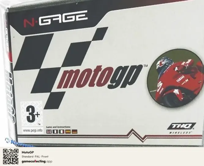 MotoGP Nokia N-Gage, PAL box front