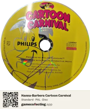Hanna-Barbera Cartoon Carnival Philips CD-i, PAL disc