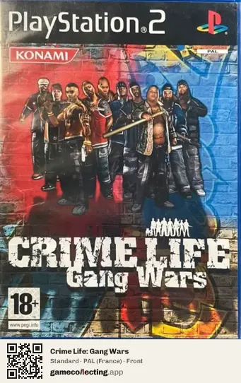 Crime Life: Gang Wars PlayStation 2, France box front
