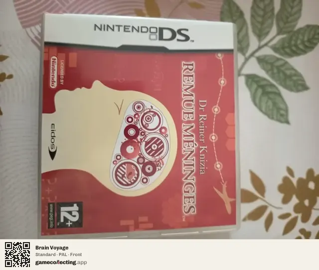 Brain Voyage Nintendo DS, PAL box front