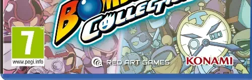 Super Bomberman Collection, the PEGI square on its front