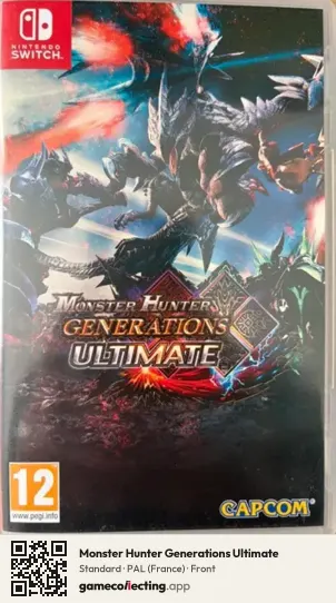Monster Hunter Generations Ultimate Nintendo Switch, France box front