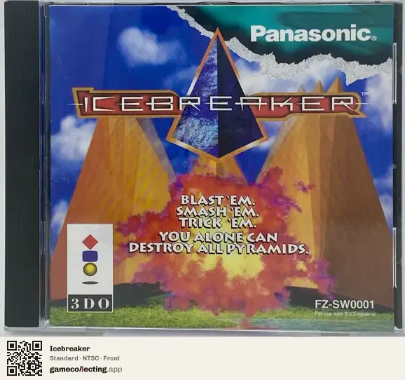 Icebreaker 3DO Interactive Multiplayer, NTSC box front