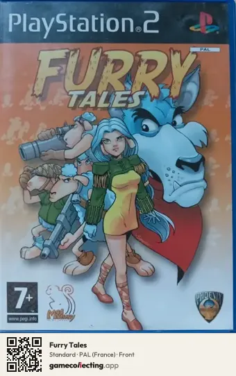Furry Tales PlayStation 2, France box front