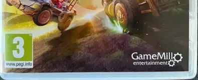 DreamWorks All-Star Kart Racing, the PEGI square on its front