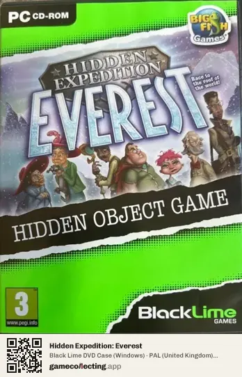 Hidden Expedition: Everest Computer, United Kingdom box front