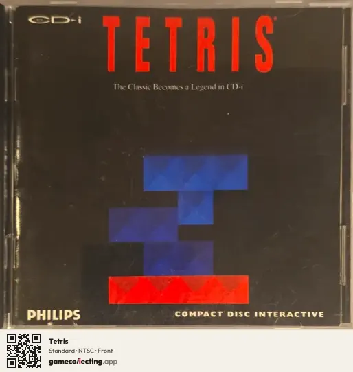 Tetris Philips CD-i, NTSC box front