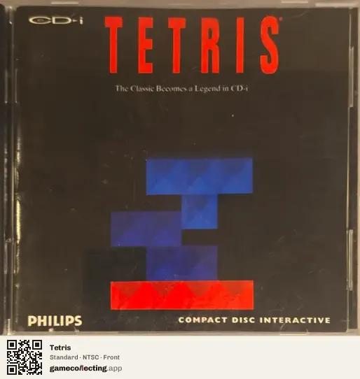 Tetris Philips CD-i, NTSC box front