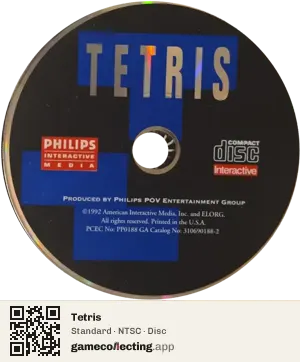 Tetris Philips CD-i, NTSC disc