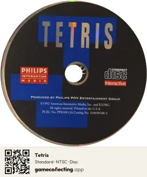 Tetris Philips CD-i, NTSC disc