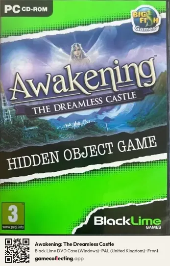 Awakening: The Dreamless Castle Computer, United Kingdom box front