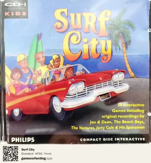 Surf City Philips CD-i, NTSC box front