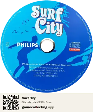 Surf City Philips CD-i, NTSC disc