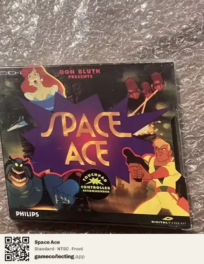 Space Ace Philips CD-i, NTSC box front