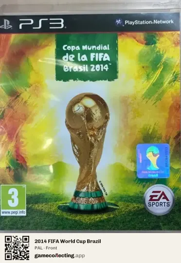 2014 FIFA World Cup Brazil PlayStation 3, PAL box front