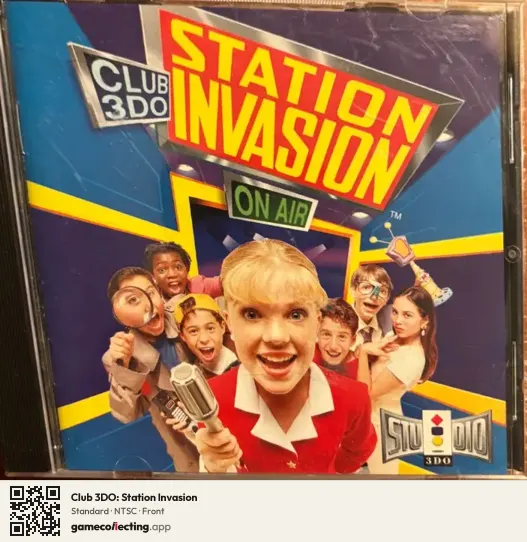 Club 3DO: Station Invasion 3DO Interactive Multiplayer, NTSC box front