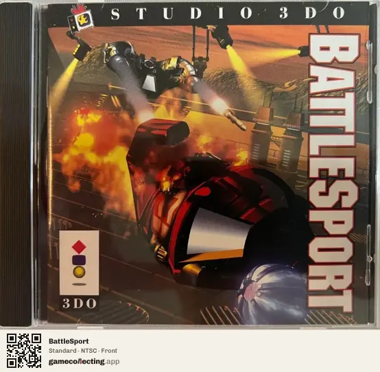 BattleSport 3DO Interactive Multiplayer, NTSC box front
