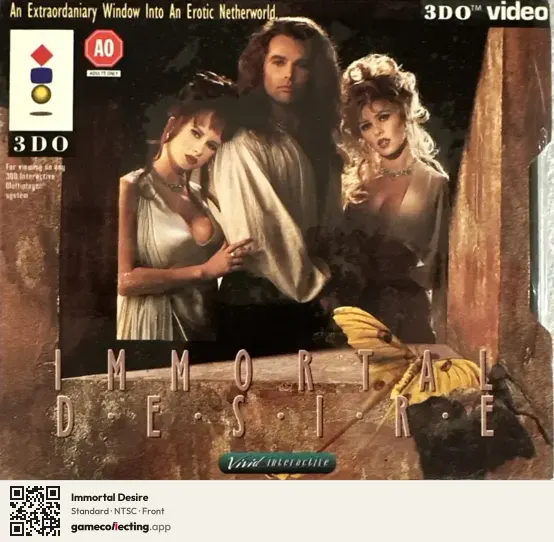 Immortal Desire 3DO Interactive Multiplayer, NTSC box front