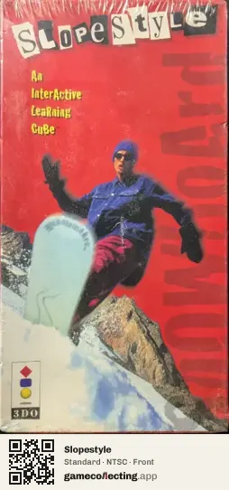 Slopestyle 3DO Interactive Multiplayer, NTSC box front