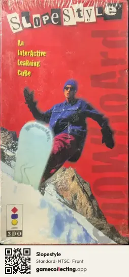 Slopestyle 3DO Interactive Multiplayer, NTSC box front