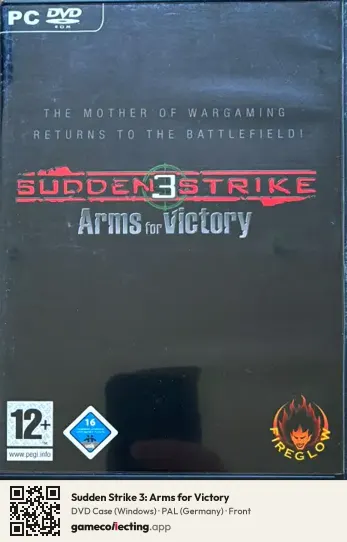 Sudden Strike 3: Arms for Victory Computer, Germany box front
