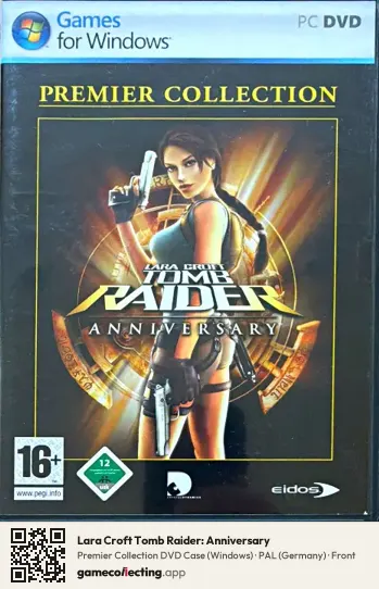 Lara Croft Tomb Raider: Anniversary Computer, Germany box front