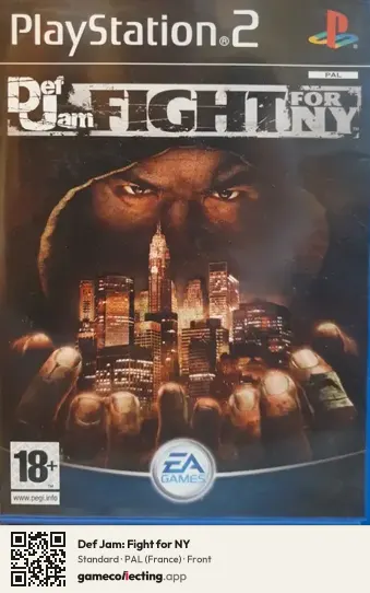 Def Jam: Fight for NY PlayStation 2, France box front