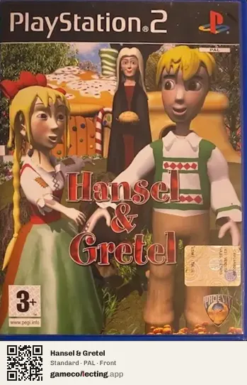 Hansel & Gretel PlayStation 2, PAL box front