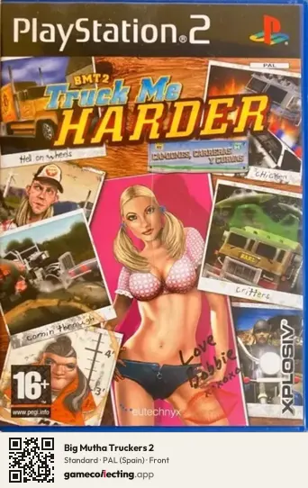 Big Mutha Truckers 2 PlayStation 2, Spain box front